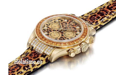 rolex daytona leopard replica|Rolex leopard for sale.